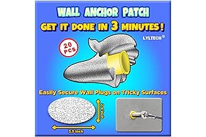 Drywall Patch Kit: Reinforcing Loose Anchors