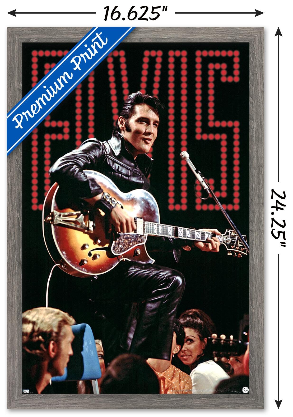 Amazon.com: Trends International Elvis Presley - 68 Concert