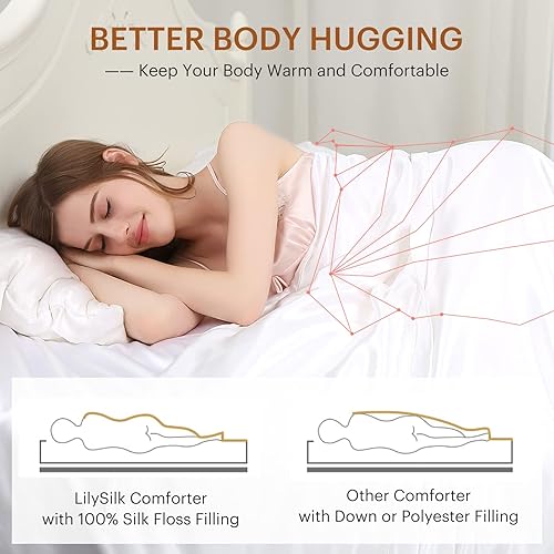 Miniatura 5 de LilySilk  Edredón de seda para todo el año, 100% seda