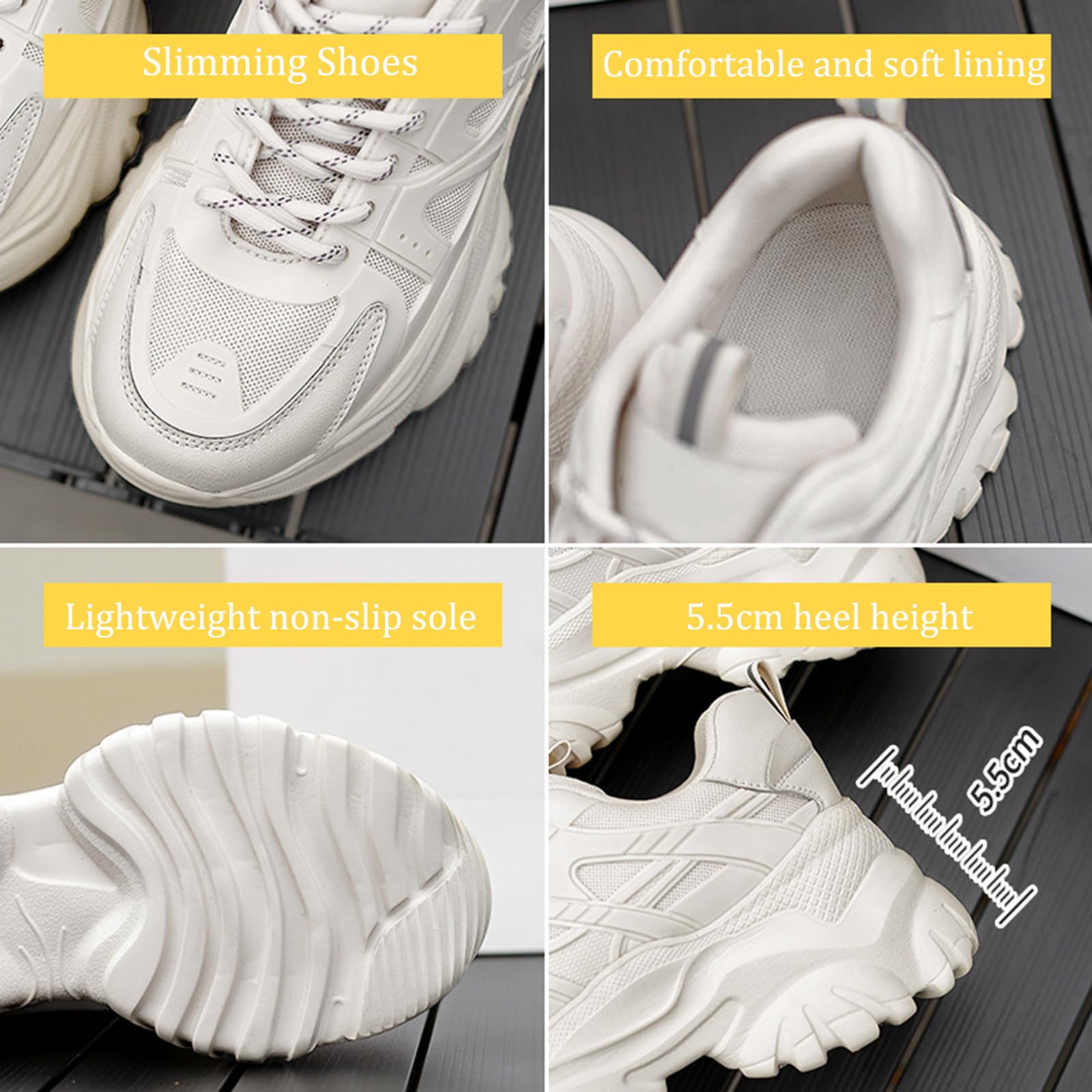Amazon.com: ZFBBD Women's Summer Fashion Chunky Trainers