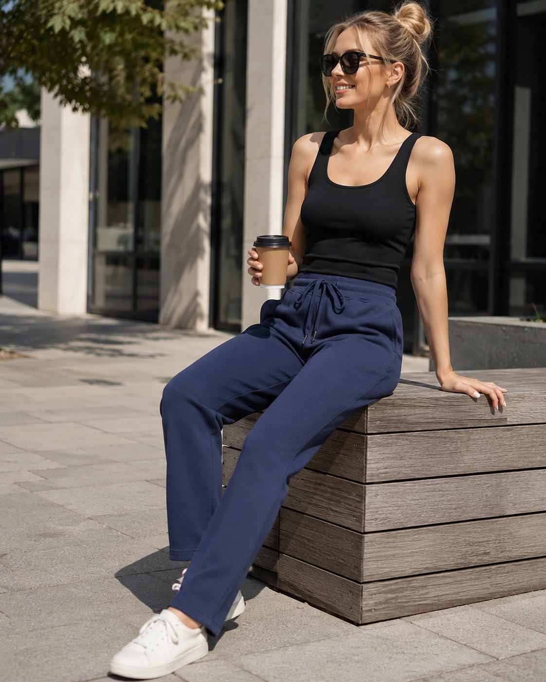 Zylioo Extra Lang Jogginghose Damen Hose Lang Bein Sporthose Sweathose