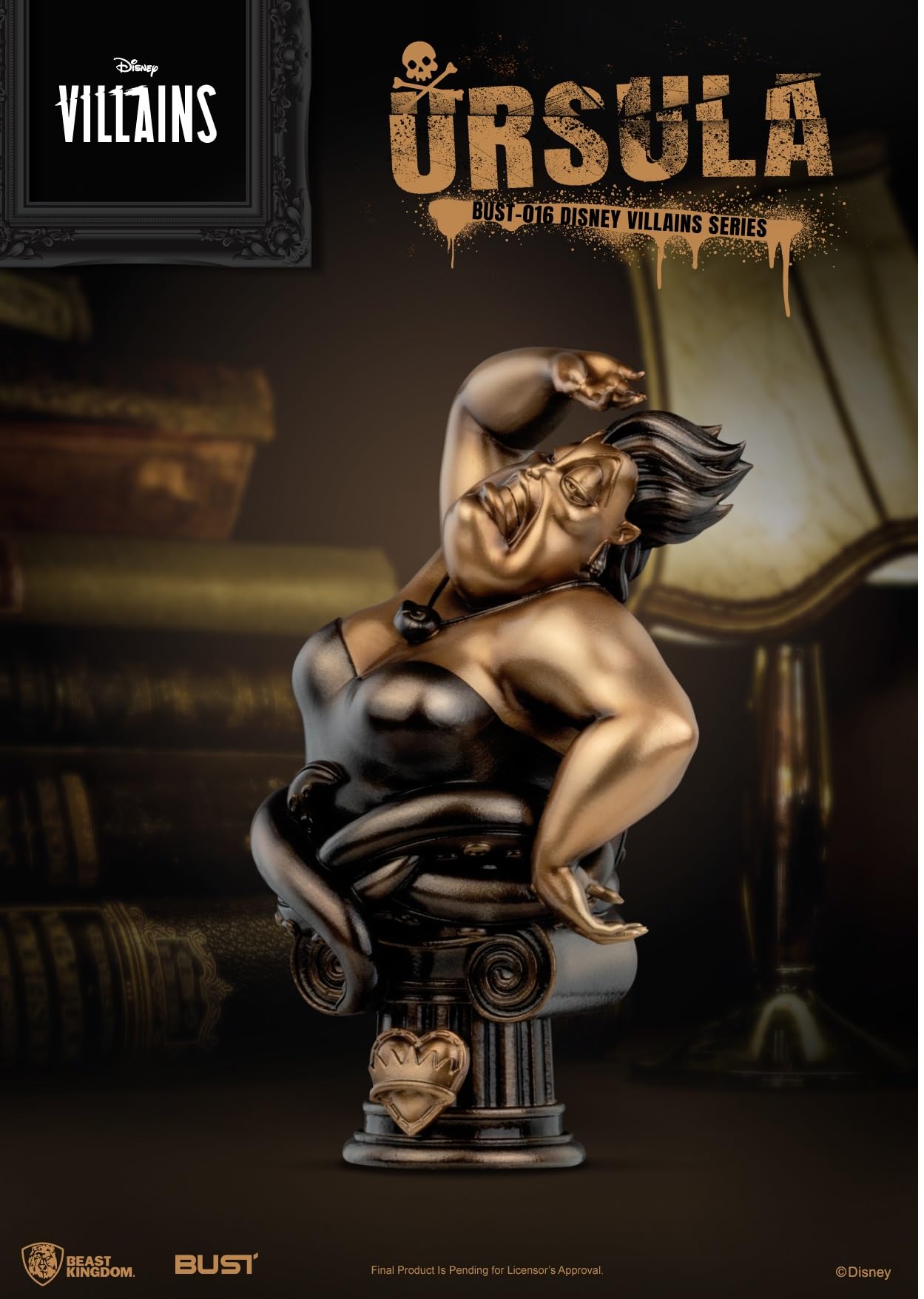 Beast Kingdom: Busto Disney La Sirenetta Ursula Serie Cattivi