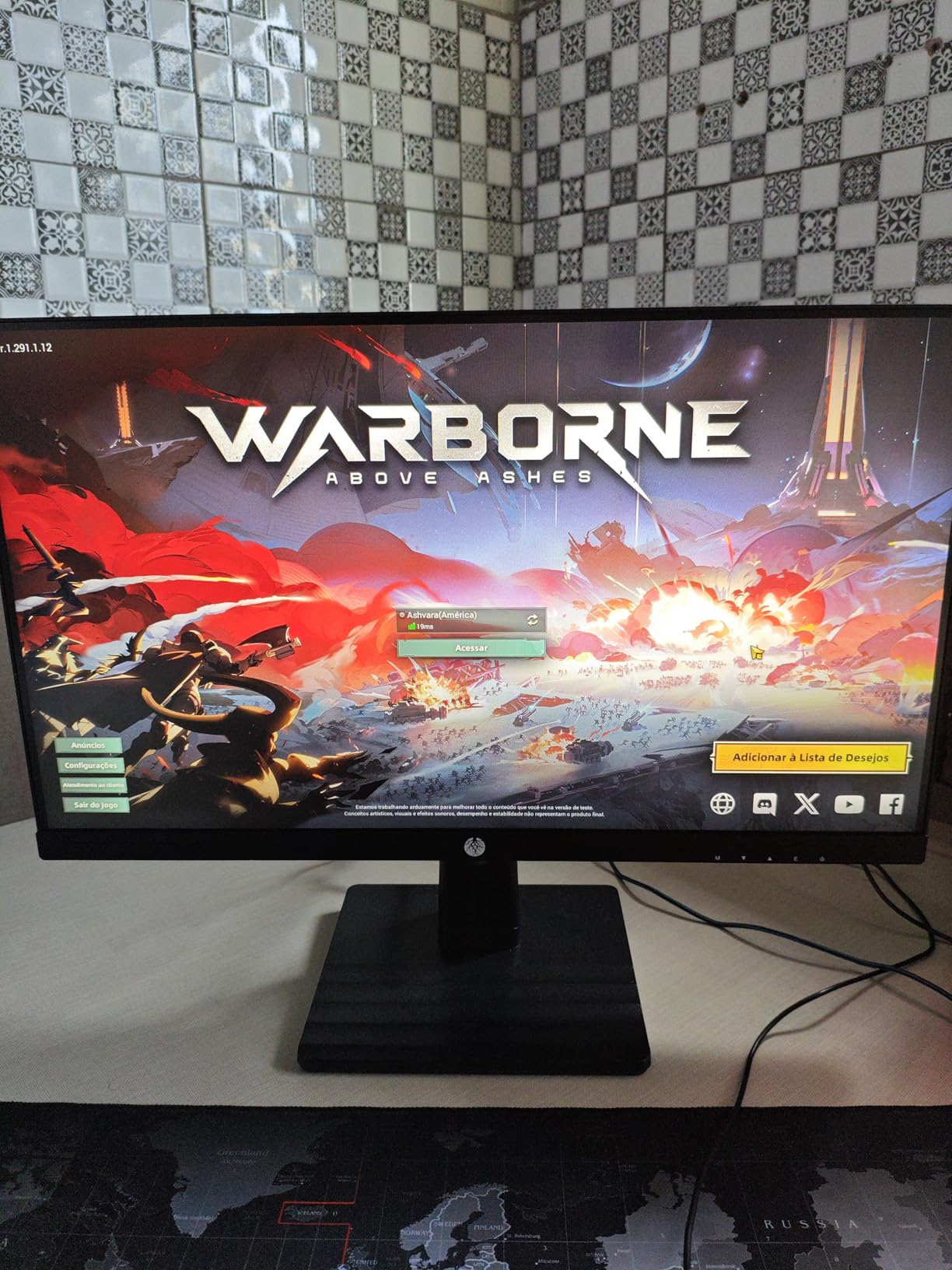 Haiz Monitor Gamer 25” 144hz 0.5ms 1920×1080 Adaptative Sync FHD HDMI/DP IPS VESA
