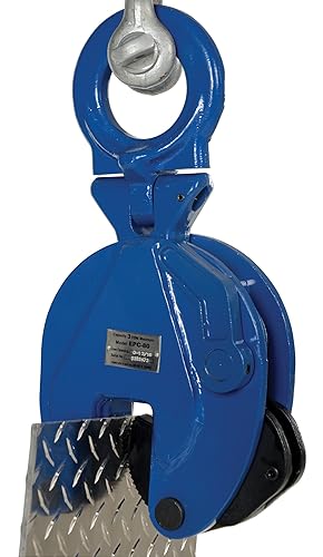 Miniatura 4 de Vestil Abrazadera de placa vertical EPC-80, grosor de placa de 1.19 pulgadas, límite de carga de trabajo de 6600 libras, apertura de paca de 2.38