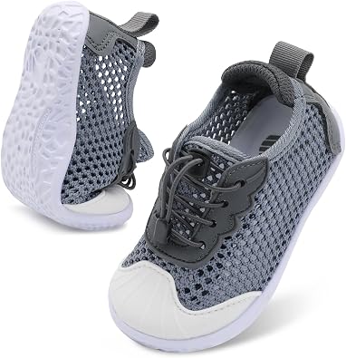 BARERUN Toddler Water Shoes Barefoot Kids Water Shoes Boys Girls Aqua Socks Quick-Dry Breathable Toddler Sandals Slip on Indoor Outdoor Walking Shoes for Beach Swim Pool