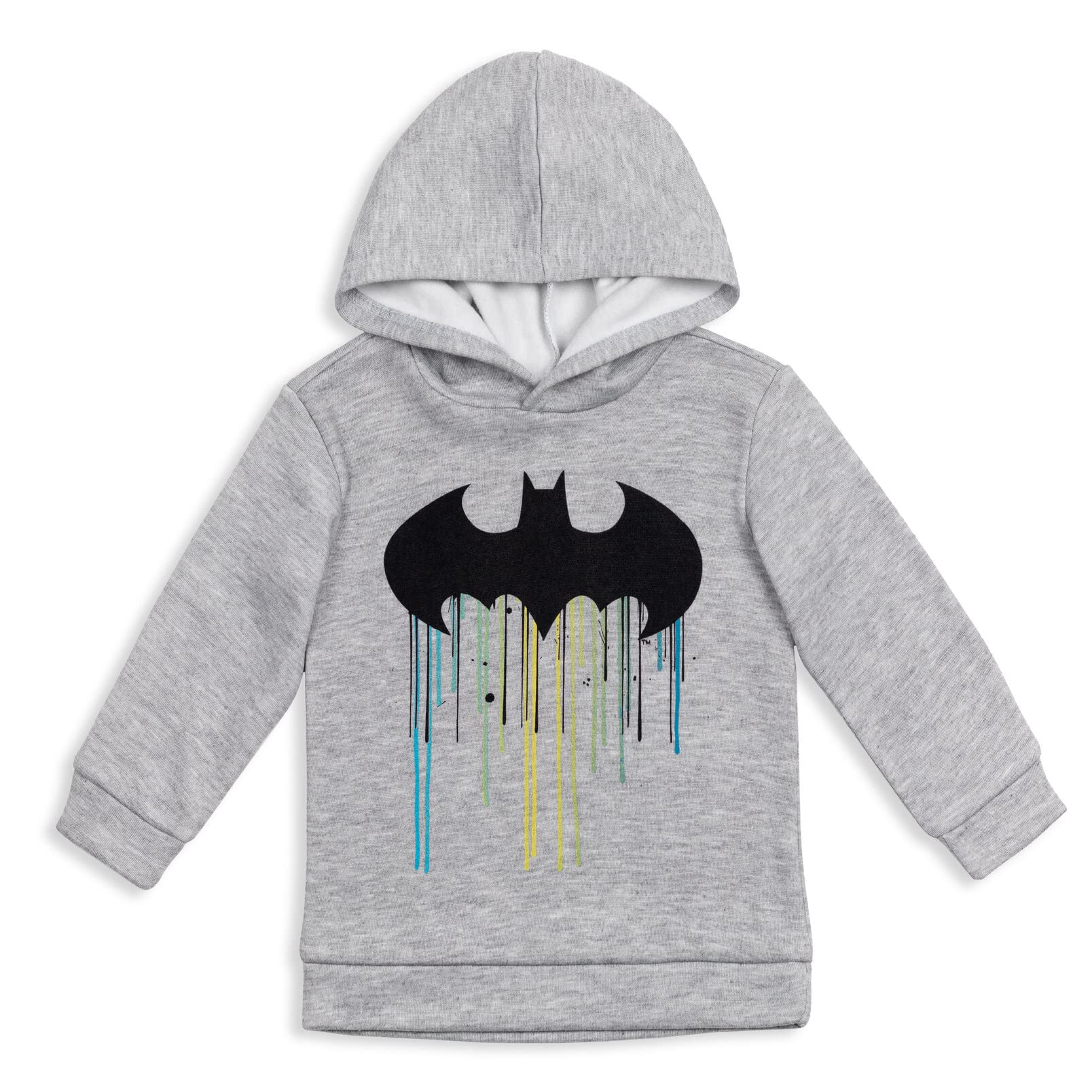 DC Comics Justice League Batman Fleece Pullover Hoodie Toddler to Big Kid