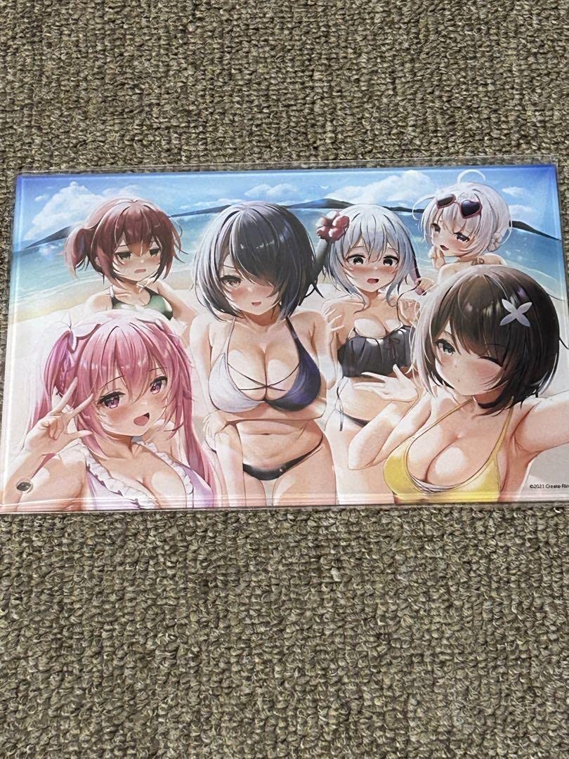 Amazon.co.jp: あおぎり高校 水着アクリルパネルアート : おもちゃ