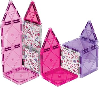 Amazon.com: CreateOn Crayola Magnetic Tiles, Building Set for Kids