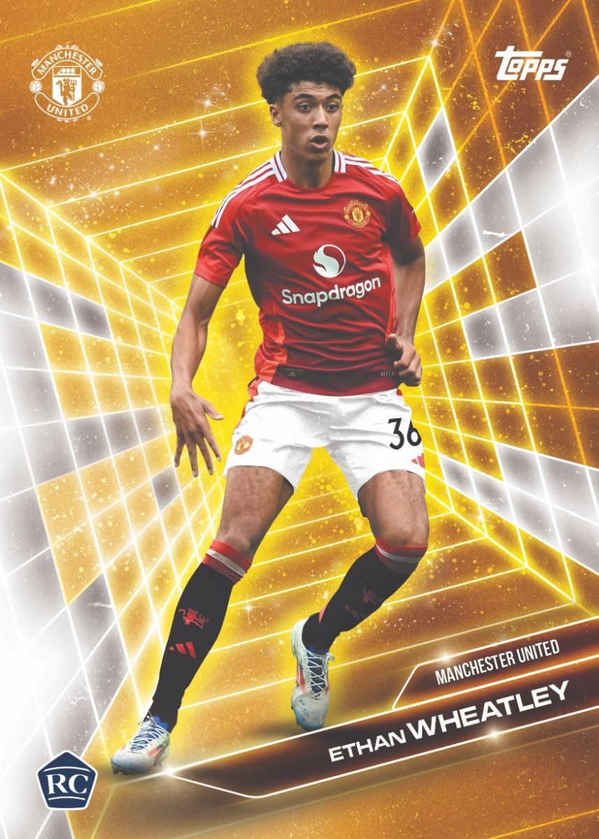 Amazon | Topps Manchester United FC Fan Set 2024-25 マンチェスター