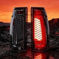 Daikokuya Full LED Animated Tail Lights for 1988-1999 Chevy GMC C/K Trucks Tahoe Suburban Yukon - Dynamic Turn Signals IP67 Waterproof