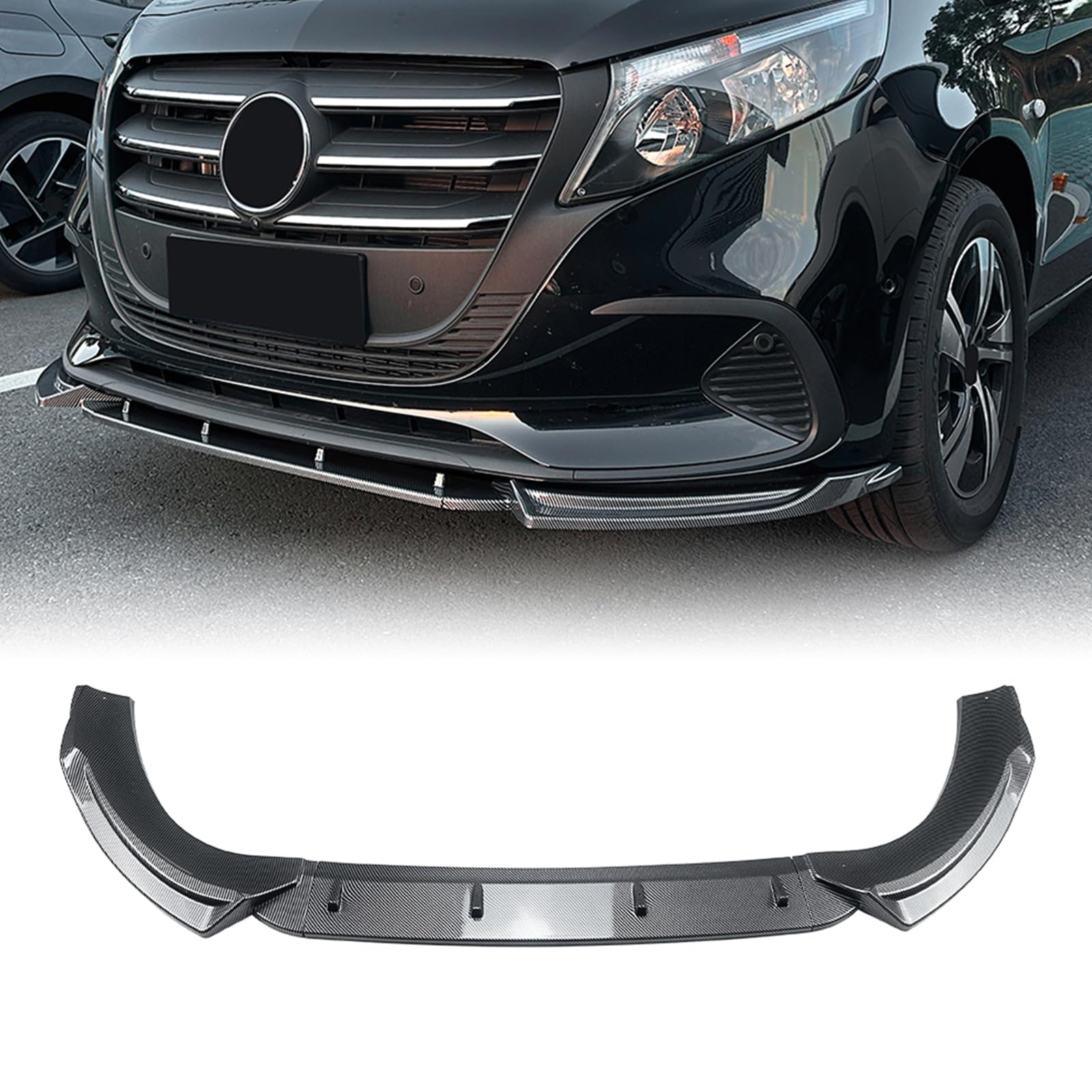 Amazon | 車のフロントバンパースポイラースプリッターリップキット