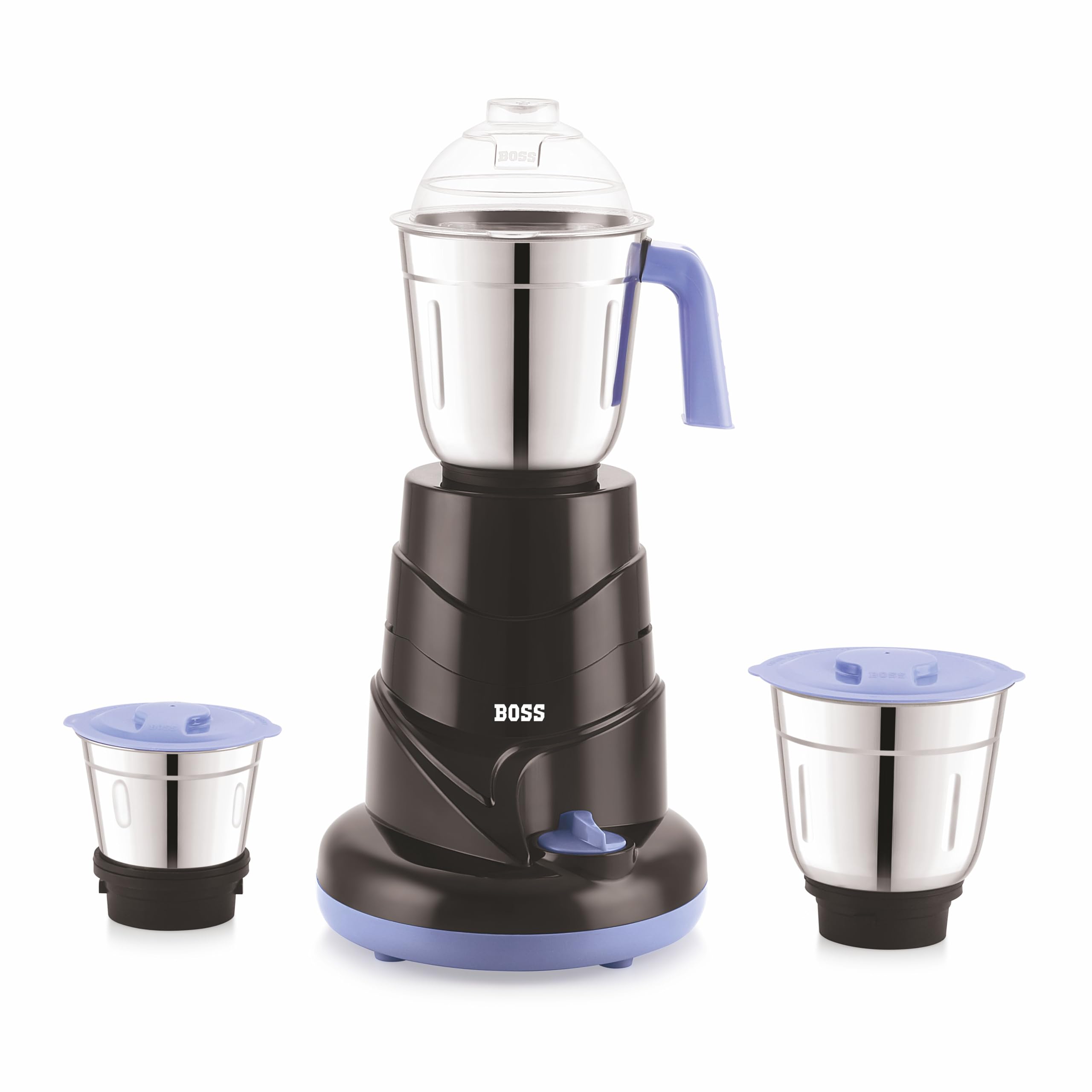 BOSS ATM Plus 550W Mixer Grinder with Powerful Motor, 5 years warranty* & Overload Protection (3 Stainless Steel Jars, Purple) (B0D5H5T9J2) Amazon Price History, Amazon Price Tracker