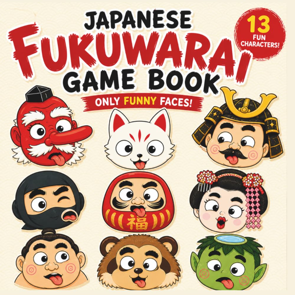 FUKUWARAI GAME BOOK ：Japanese Traditional Game