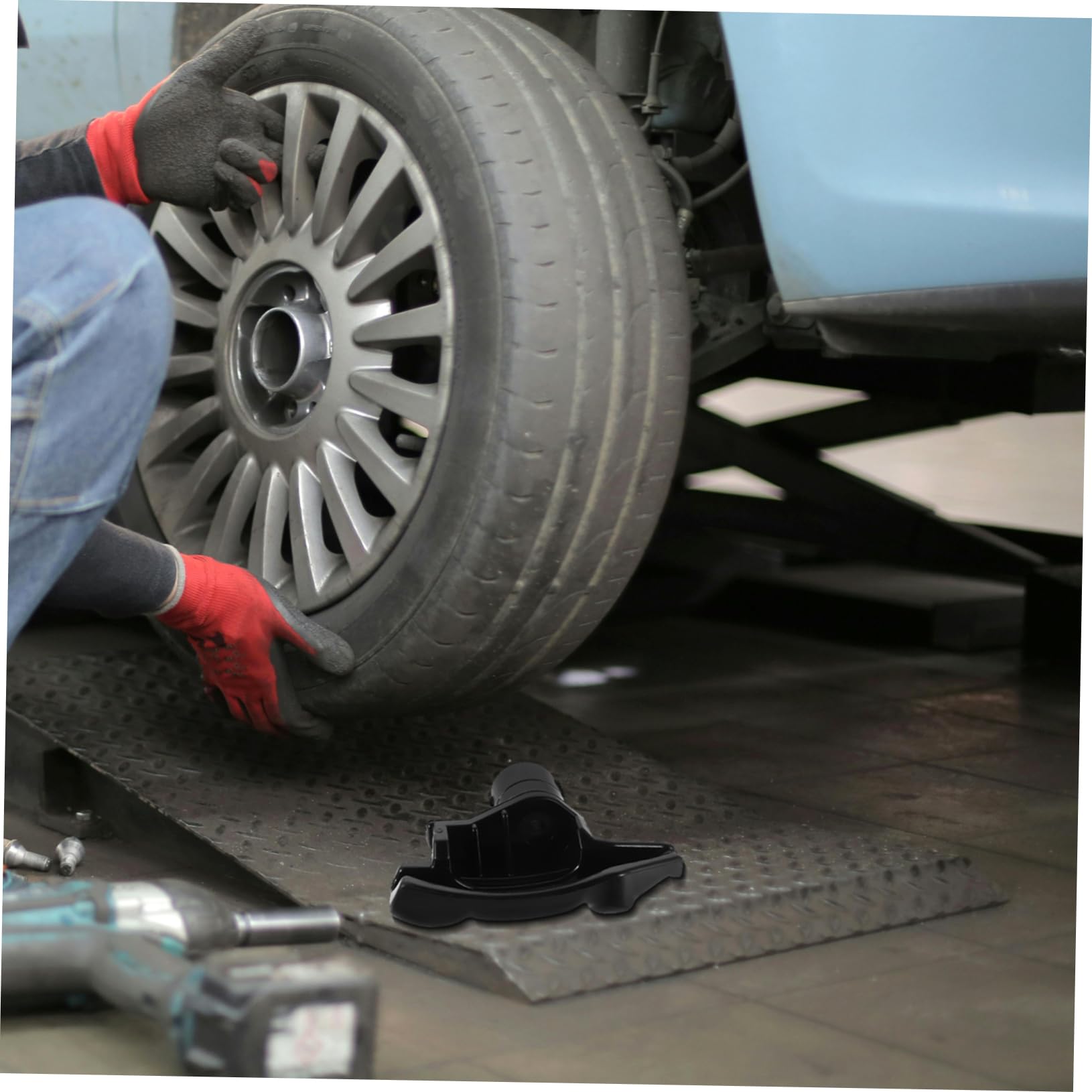 VALICLUD Desmontador de Neumáticos Cabezal para Coche Herramienta para Desmontar Neumáticos Destalonadora de Neumaticos Usos Taller Automotriz