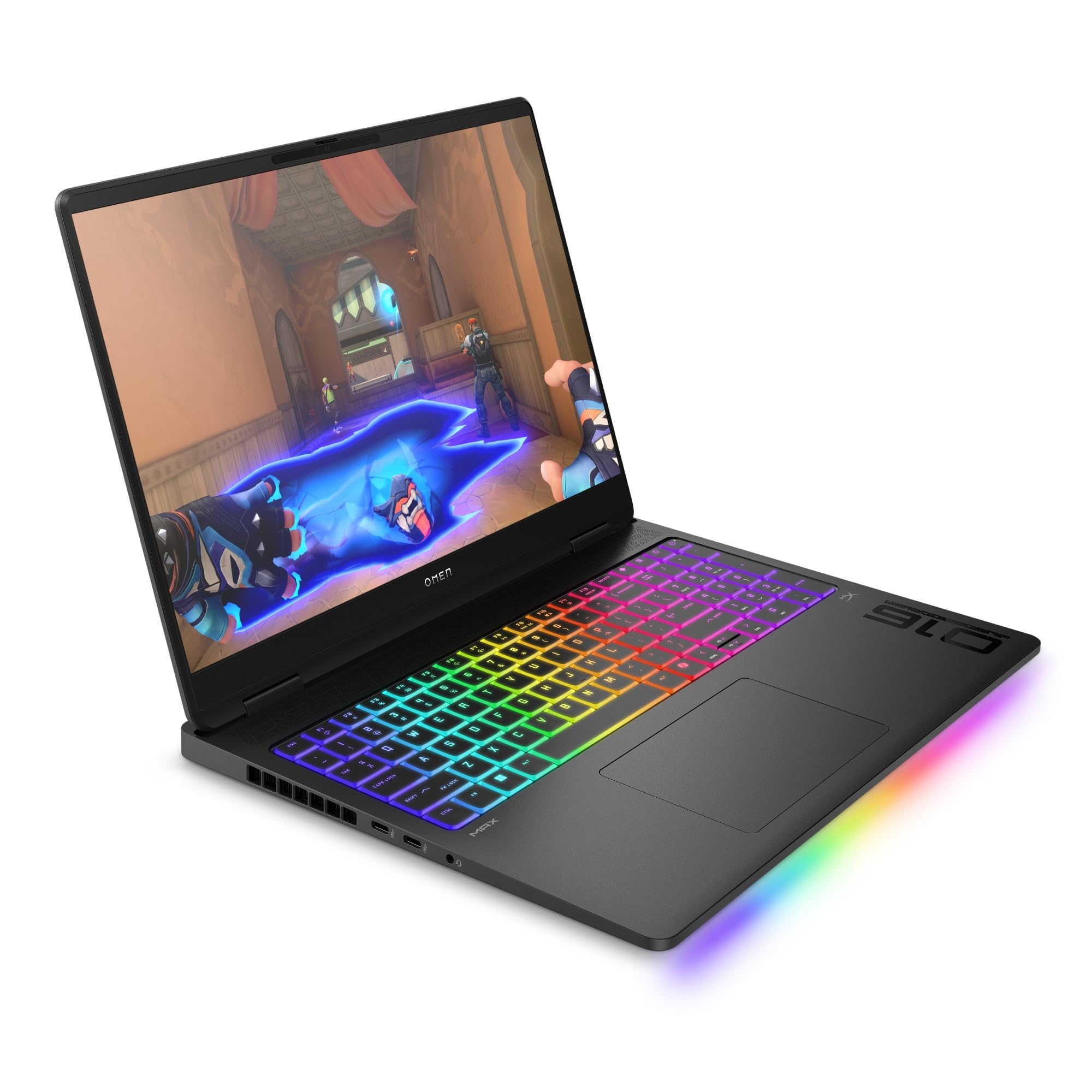 HP OMEN 16-ak0001sl Notebook Gaming 16'' 2.5K IPS 240Hz, Ryzen AI 9 HX 375 55 TOPS, NVIDIA GeForce RTX 5070 Ti 12GB, SSD 1TB, chassis in alluminio