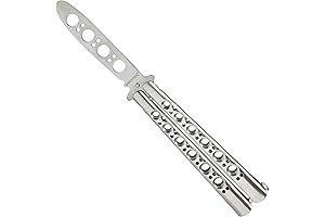Practice Butterfly Knife, Professional Stealth Safe Trainer