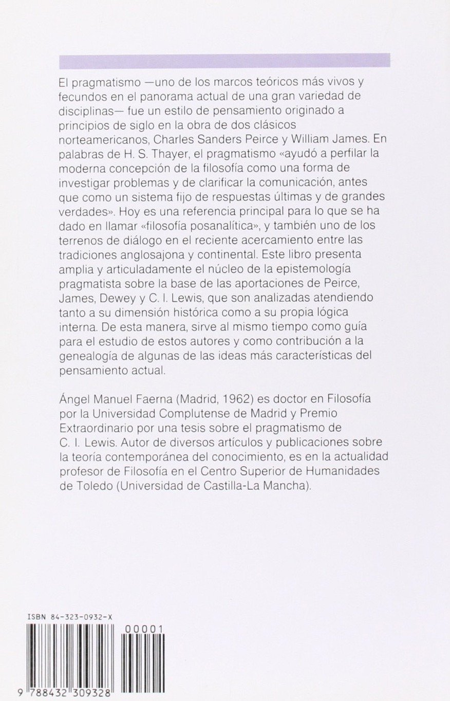 Introducción a la teoría pragmatista del conocimiento