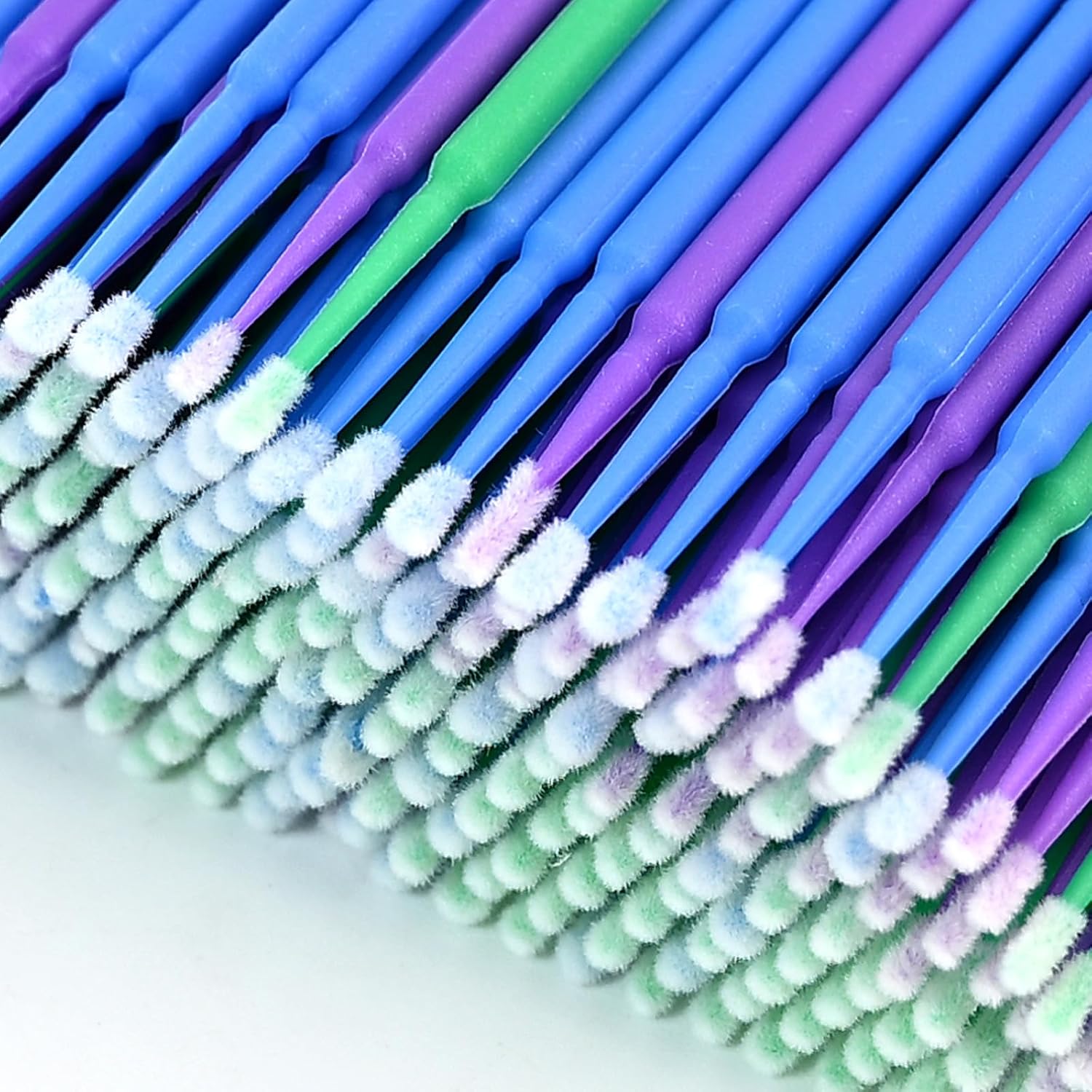 300 PCS Small Paint Brushes for Touch Up, Fine Tip Paint Brush Set for Automotive Paint Chip Repair, Disposable Paint Brushes Bulk with 2.5mm, 2.0mm & 1.5mm Sizes (Blue, Green, Purple) - Image 4