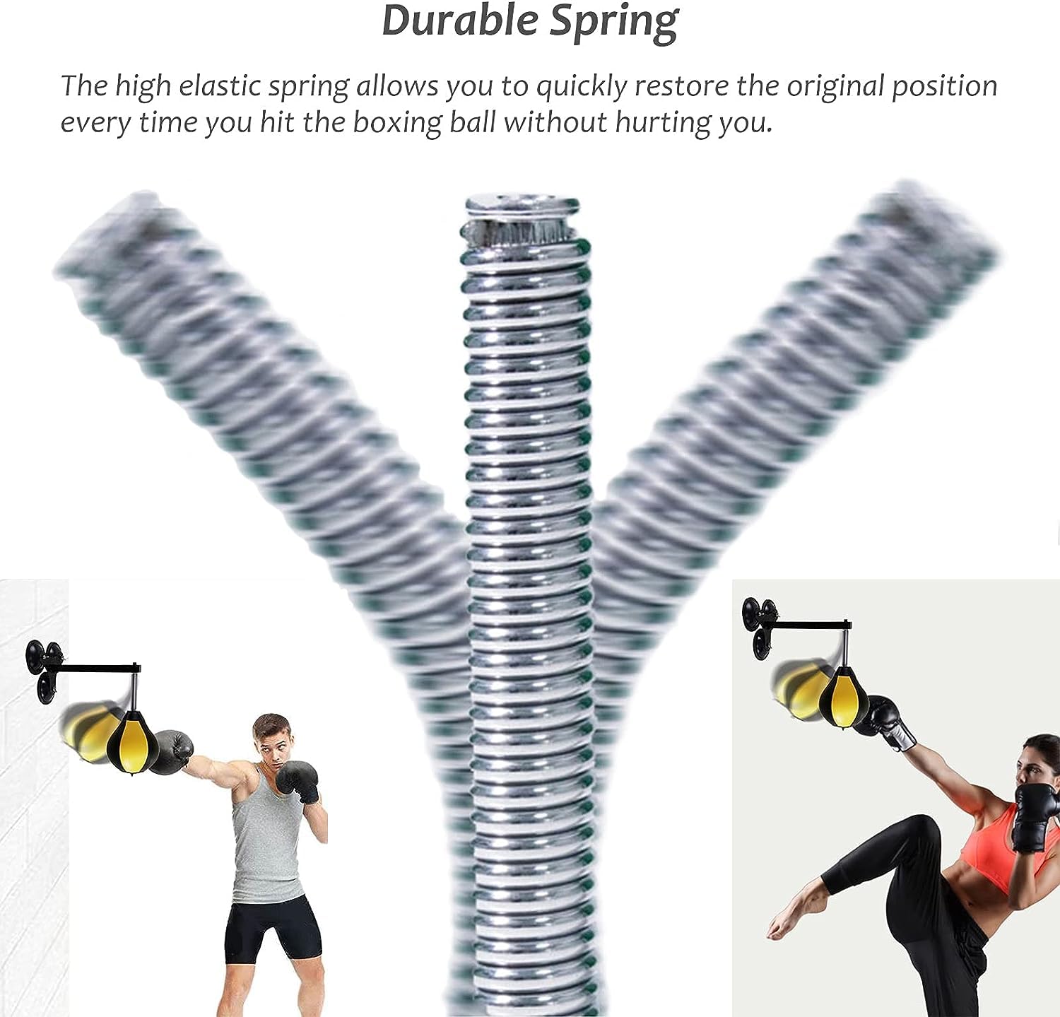 Double End Speed Ball, Speed Ball da boxe, Sacco da boxe da appendere alla porta, Speed Ball da boxe professionale per uomini e donne, Attrezzatura da palestra per boxe da casa, ufficio e porta per