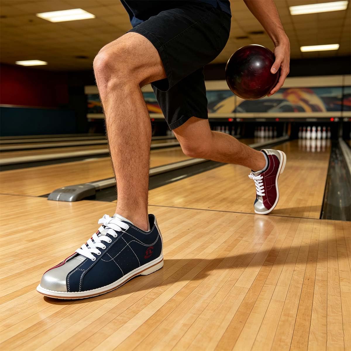 Scarpe da Bowling da Uomo Scarpe da Ginnastica Sportive