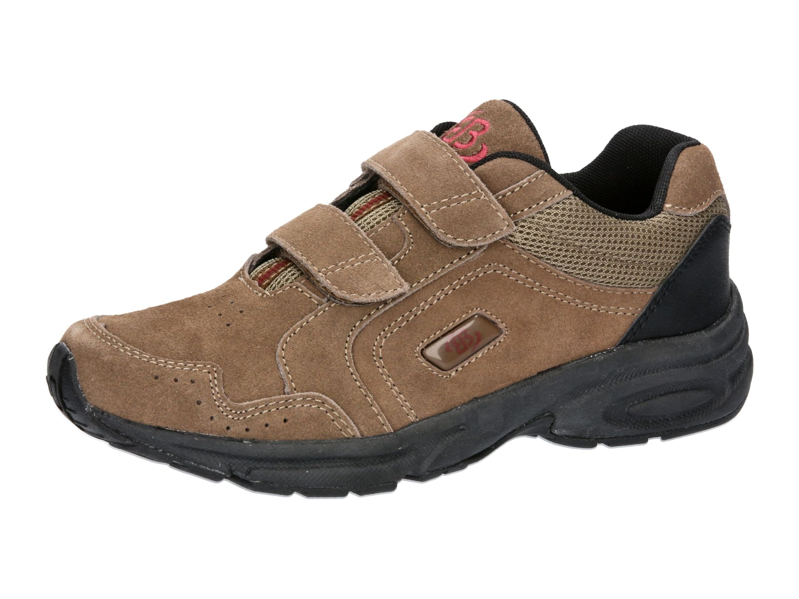 Brütting Women's Circle V Walking Shoes, Brown, Burgundy, Black, 6 UK