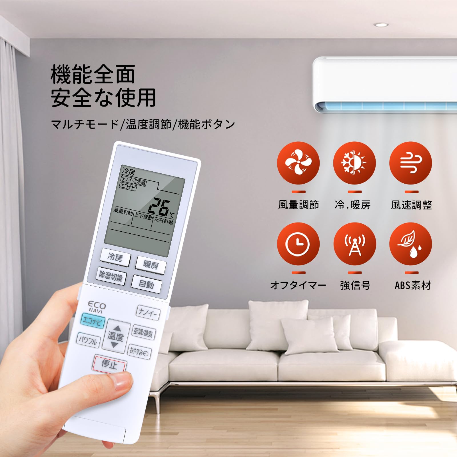 Amazon.co.jp: エアコンリモコン A75C3955 CWA75C3956X パナソニック用