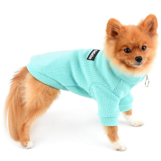 Foto 2 de 8 de PAIDEFUL Suéter para mascotas para perros pequeños y chicos con cremallera