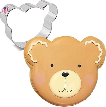 Ann Clark Bear Sandwich Cutter Cookie Cutter 3-1/2" Made in USA