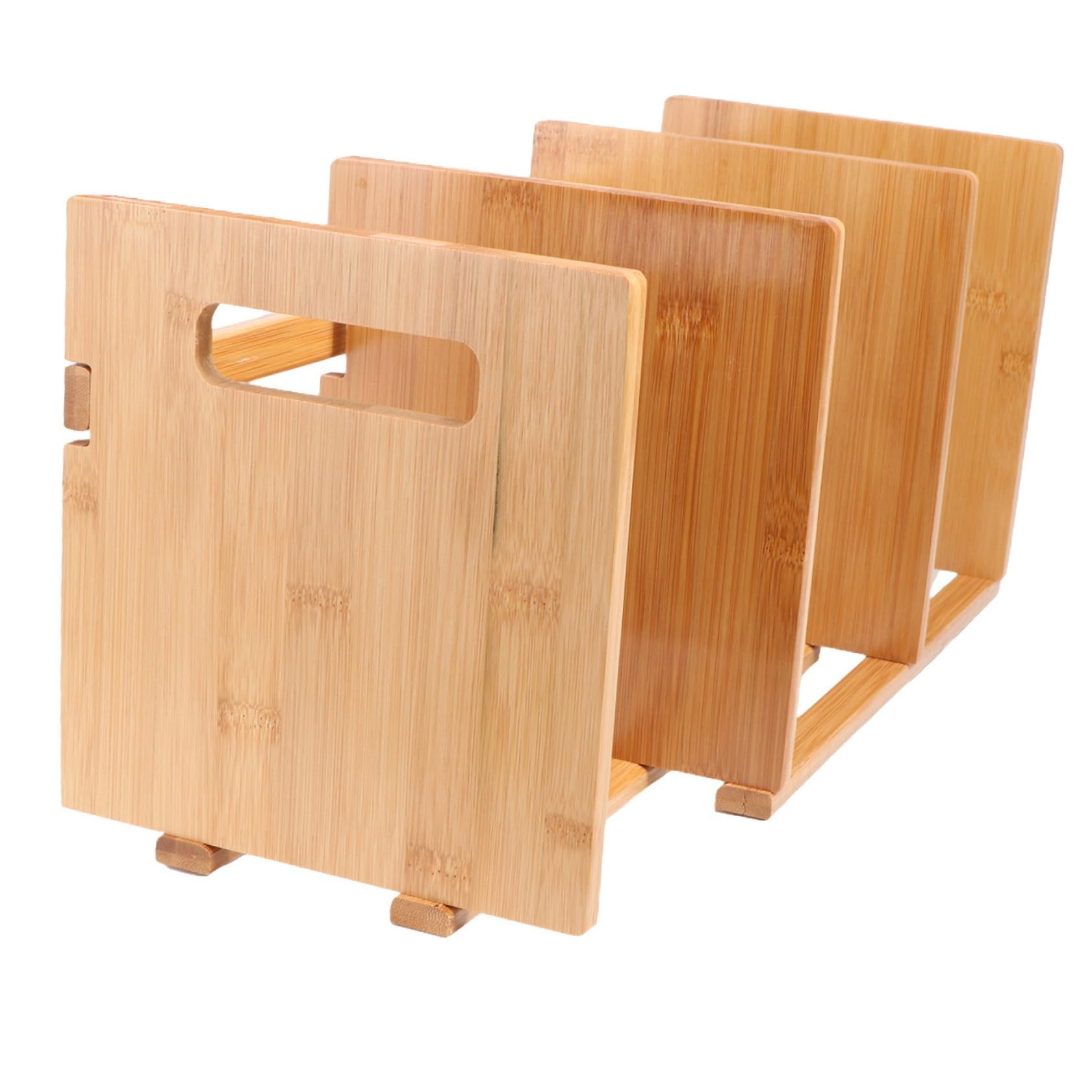 SHINEOFI Estantería Telescópica De Madera Moso Mini Estante De Almacenamiento para Escritorio Estante Extensible para Organizar Libros y Objetos