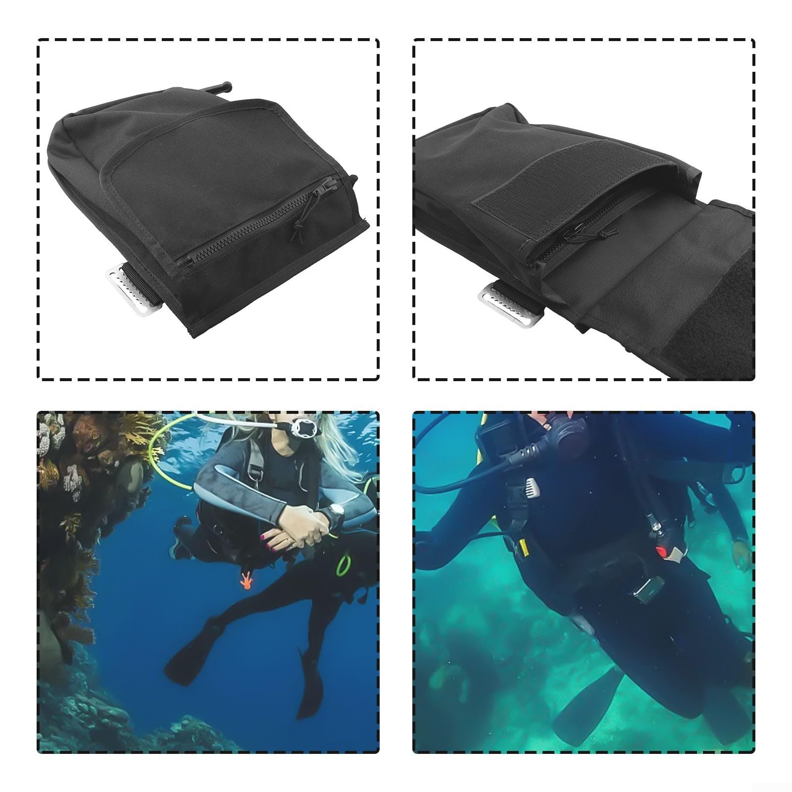 Mochila de buceo, bolsa de muslo para equipo de buceo y pesca submarina 70 x 39 x 35 cm, 2M18A66PFISWM58Y1EL7D9L4LP7