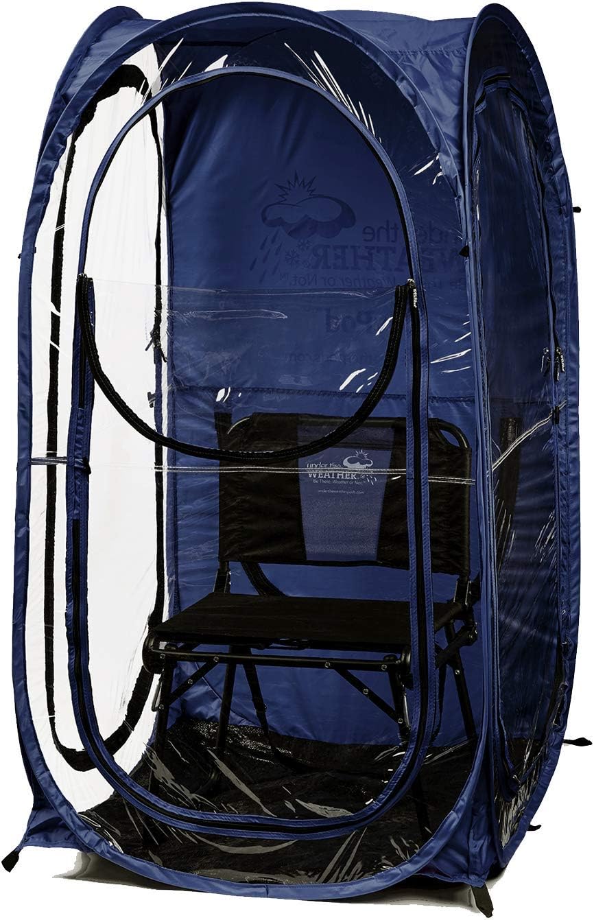 WeatherPod – The Original 1-Person Pod – Pop-up Personal Tent, Freestanding Protection from Cold, Wind and Rain, 1-Person Weather Pod