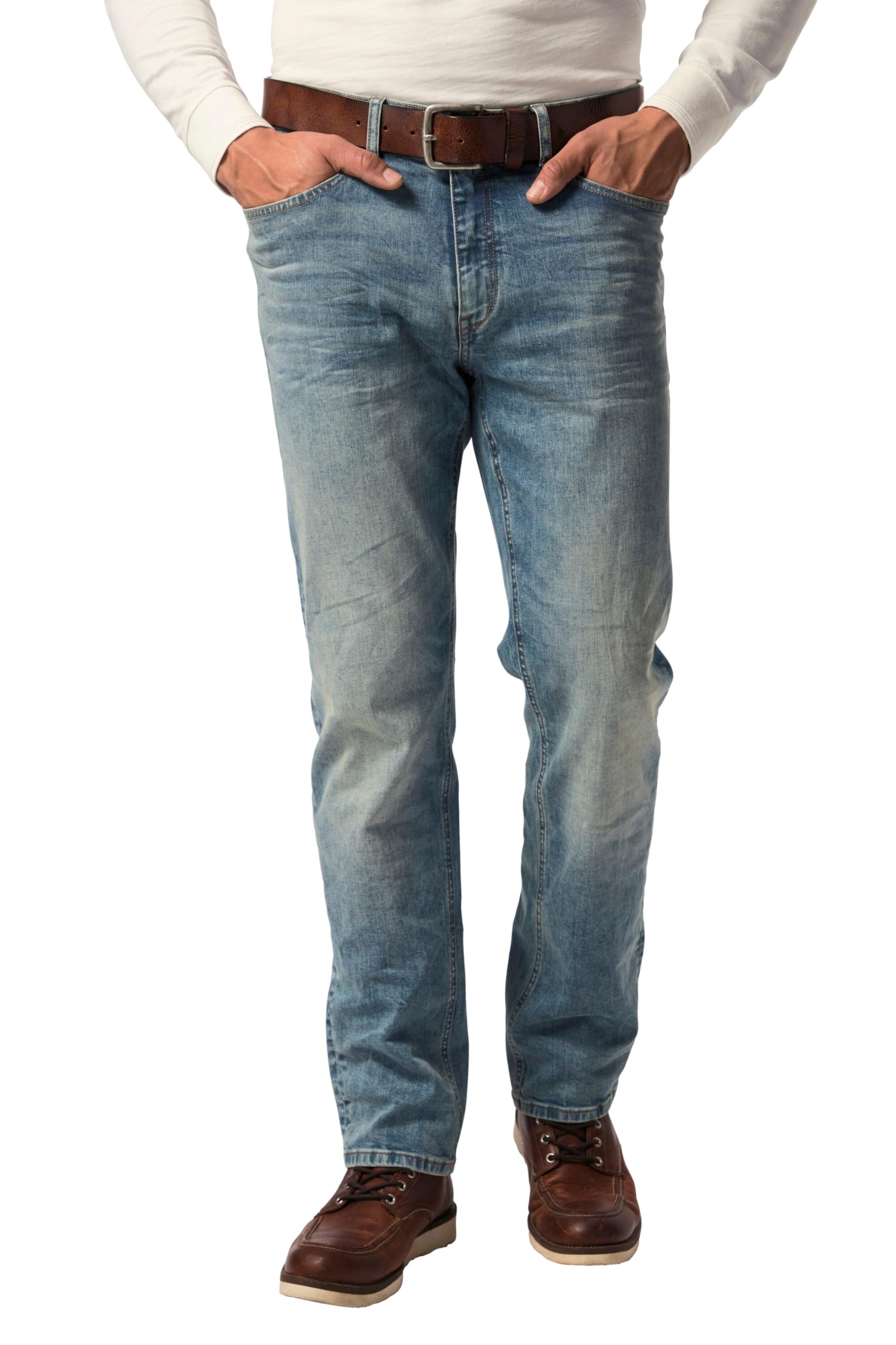 JP 1880 Herren große Größen Übergrößen Menswear L-8XL Jeans FLEXNAMIC®, Bauchfit, Denim, Straight Fit, 5-Pocket/72 824965