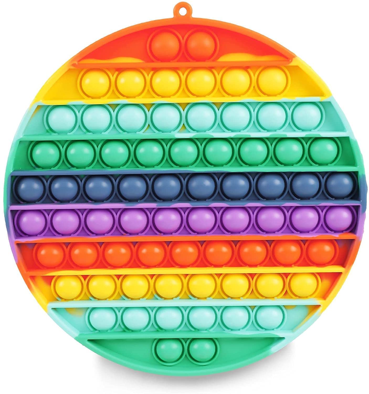 Kiditos (Pop It Fidget Toy 8 Inch Round Shape 70 Pops), Big Pop It, Pop