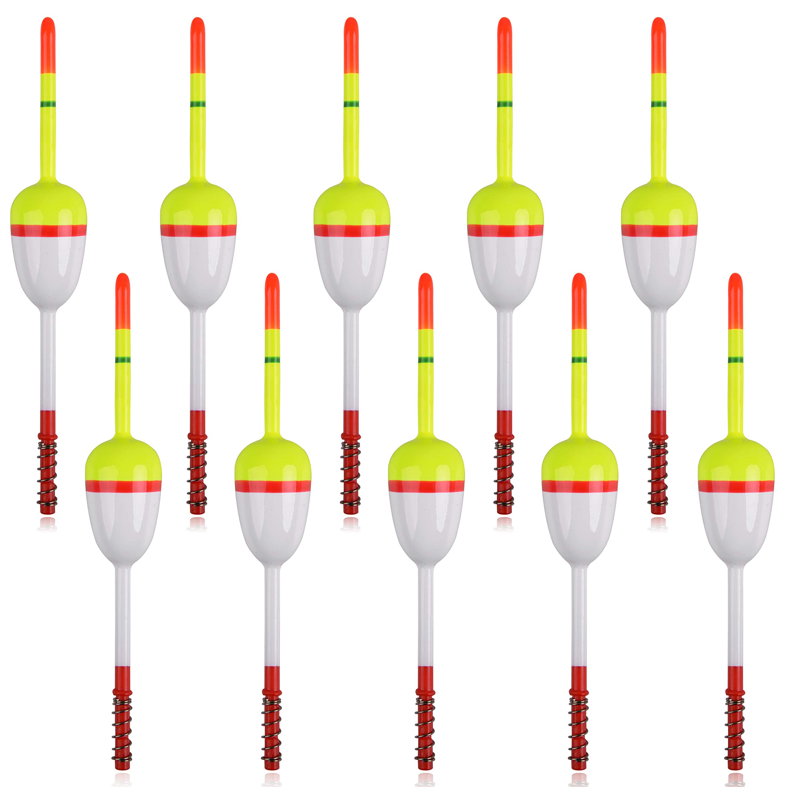 Buy OROOTL Fishing Floats and Bobbers Balsa Wood Slip Spring Bobbers