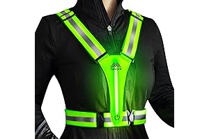 High Visibility LED Vest: Enhancing Nighttime Safety