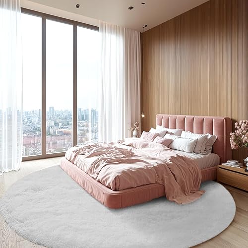 Miniatura 9 de Alfombra de área de 9 x 12 pulgadas para sala de estar, grande, suave, esponjosa, gris, para dormitorio, alfombra moderna antideslizante para