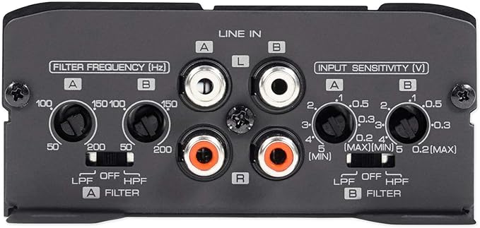 JVC KS-DR1004D Amplificador Marino 4 Canales 400W con Parlantes miniatura 6