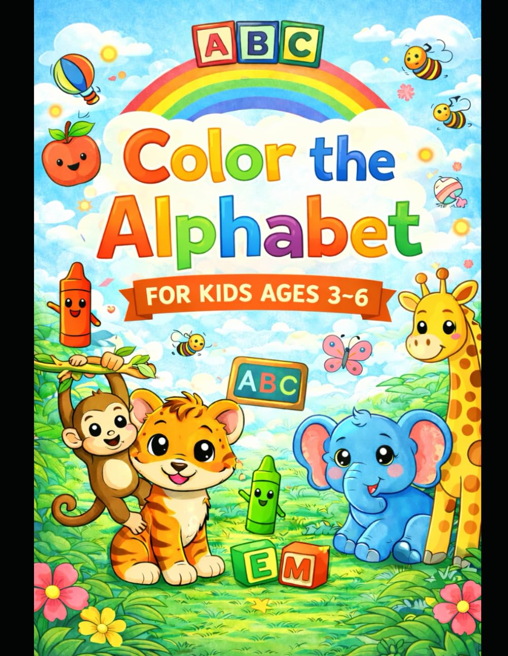 My First Alphabet Coloring Book