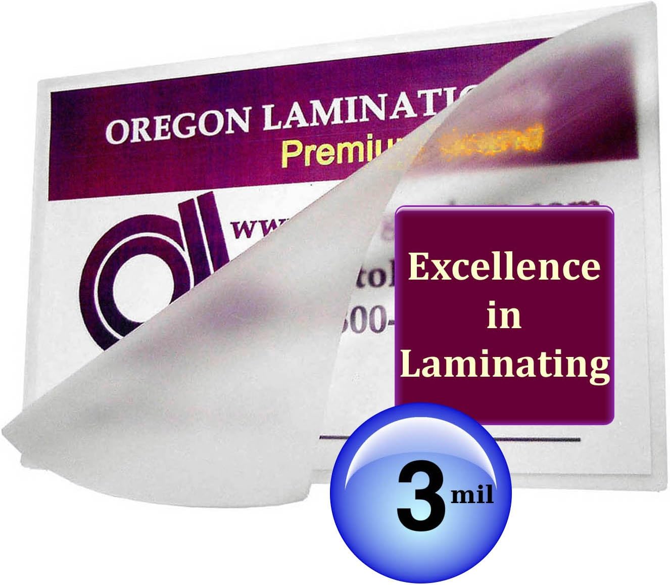 Hot 3 Mil Menu Laminating Pouches 12 x 18 [Pkg of 100] for 11 x 17 Sheets