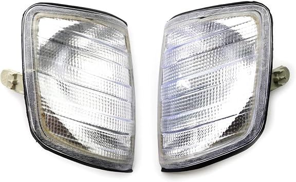 Headlamp Car Front Corner Light Turn Signal Indicator Lamp For Benz For E Class W124 1985-1994 1995 1996 1248261243 1248261143 Headlight Assembly(Yellow,Only 1 Left)