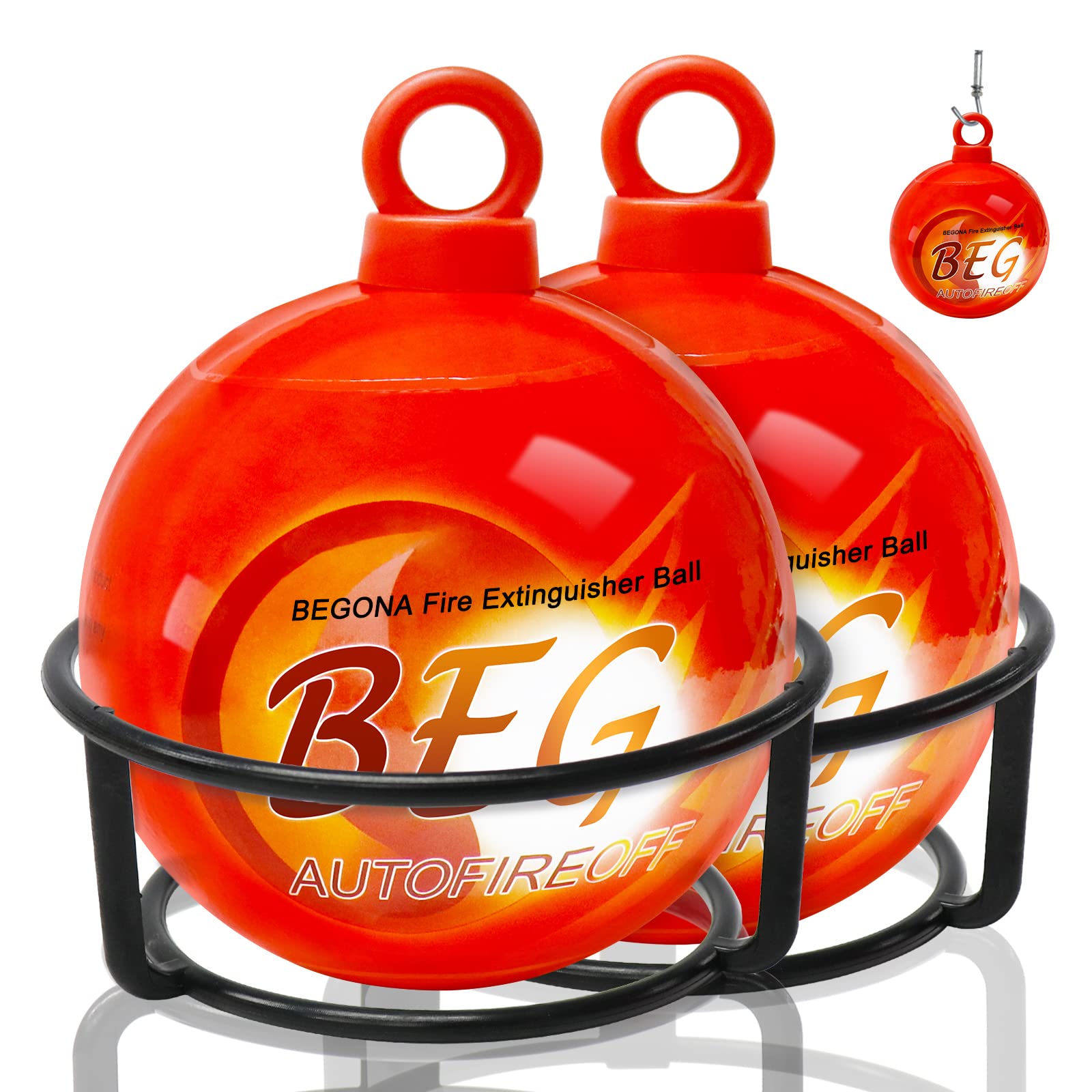 Buy Automatic Portable Fire Ball Extinguisher with Bracket and Hook
