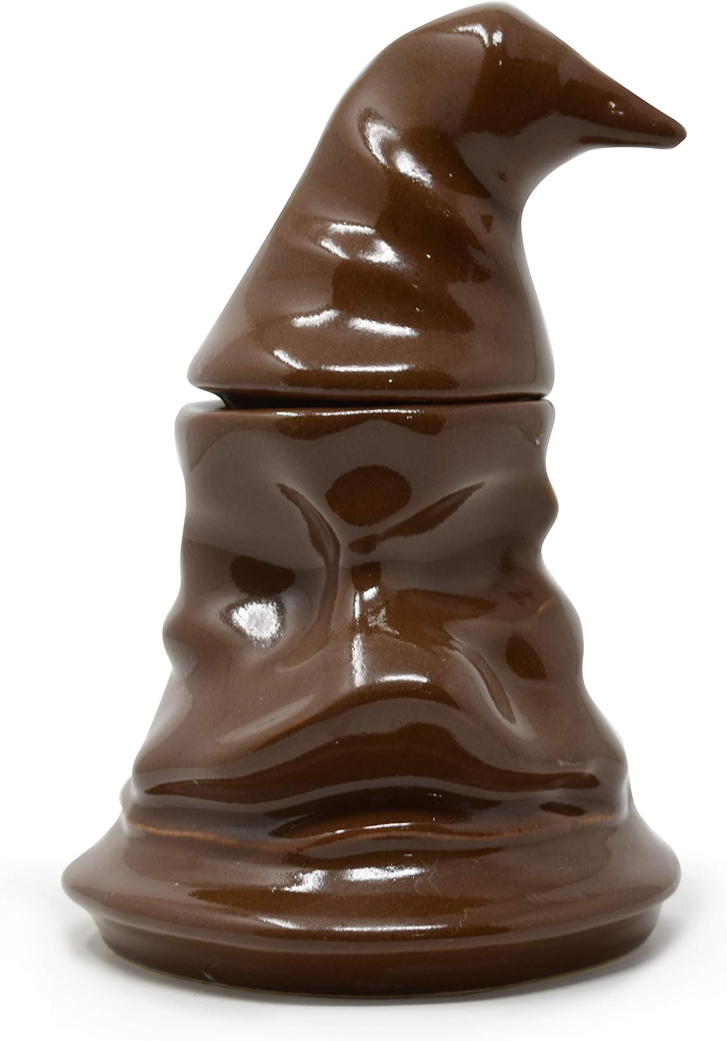 The Himalayan Goods Company Harry Potter Sorting Hat Shape Inspired Ceramic Tea Cup Or Coffee Mug Decorative Item 150ml (Brown)