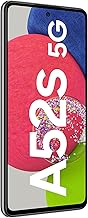 Samsung Galaxy A52s 5G Smartphone, Display Infinity-O FHD+ da 6,5 pollici, 6GB RAM e 128GB di memoria interna espandibile, Batteria 4.500 mAh e Ricarica Ultra-Rapida, Awesome Black