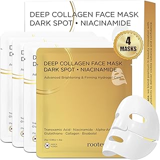 Mascarilla facial de colágeno profundo para e...