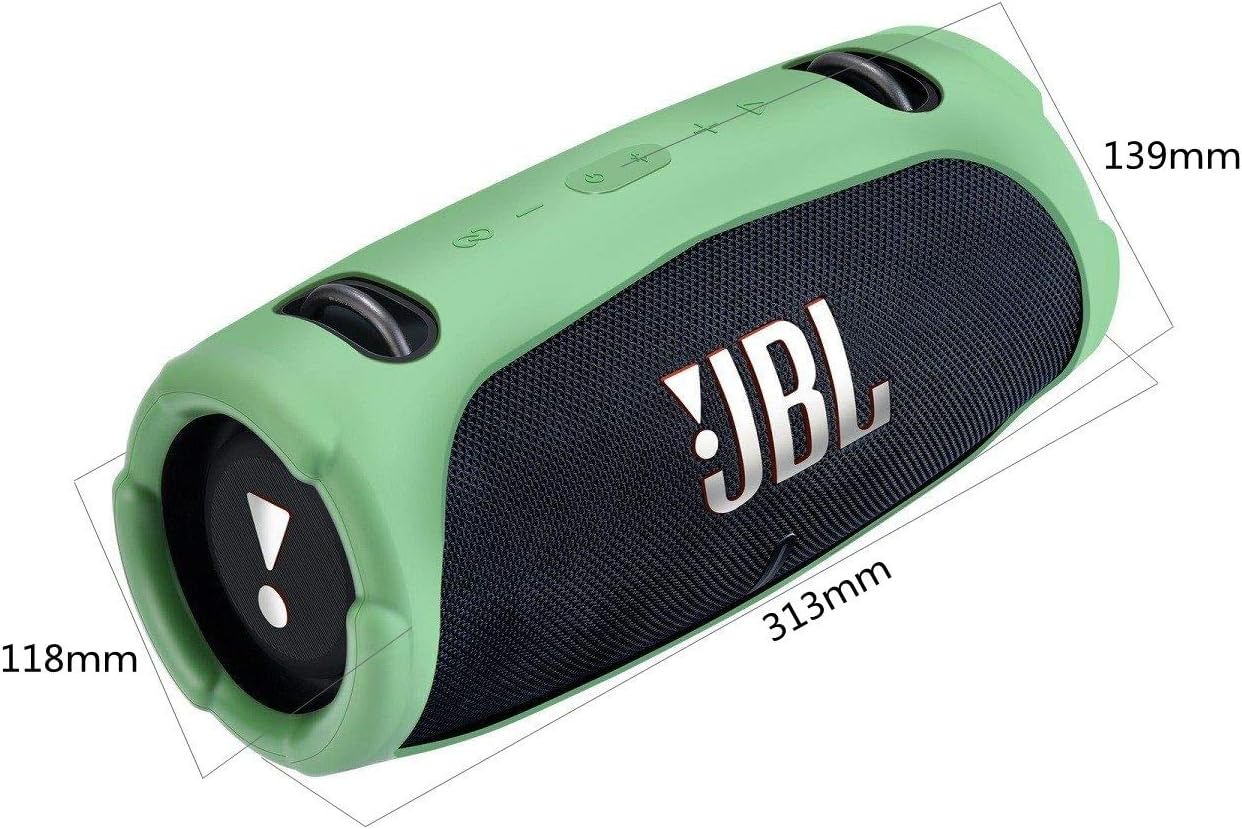 Silicone Protective Cover for JBL Xtreme 3 Speaker - Shockproof Skin Case, Travel-Friendly & Durable Bluetooth Speaker Accessory (Green) - Image 7