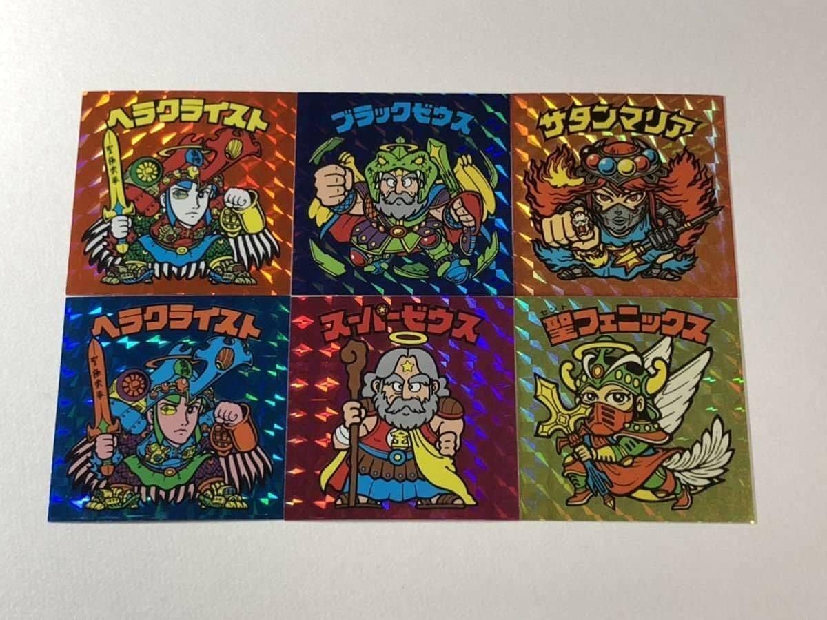 人気の製品 入手困難 バインダー版 フルコンプ 旧ビックリマンシール6