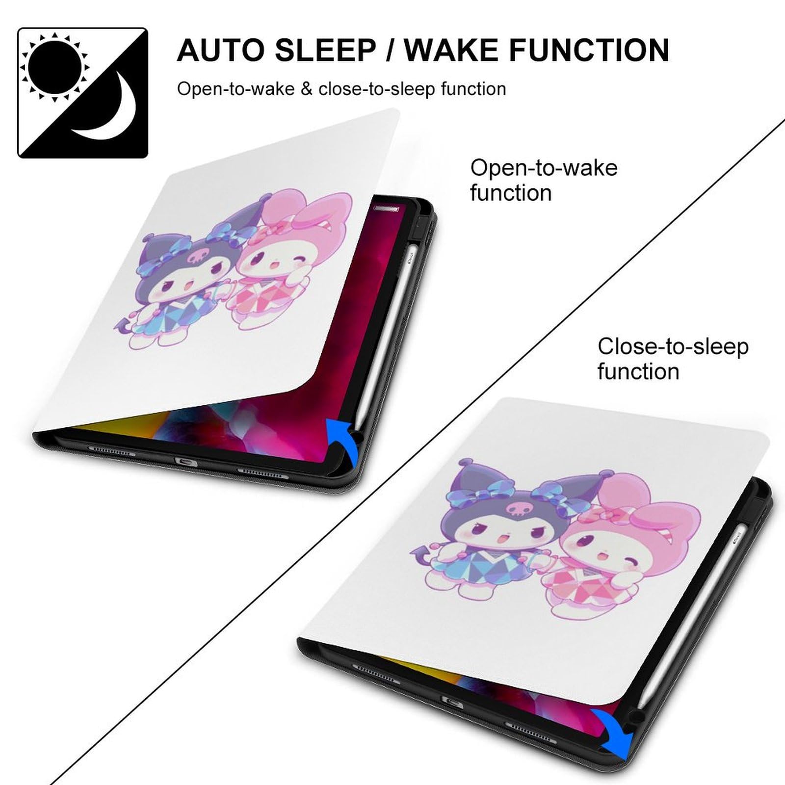 iPad - クルミ＆マメ Amazon.co.jp: iPad Pro 11インチ ケース マイメロディ クロミ