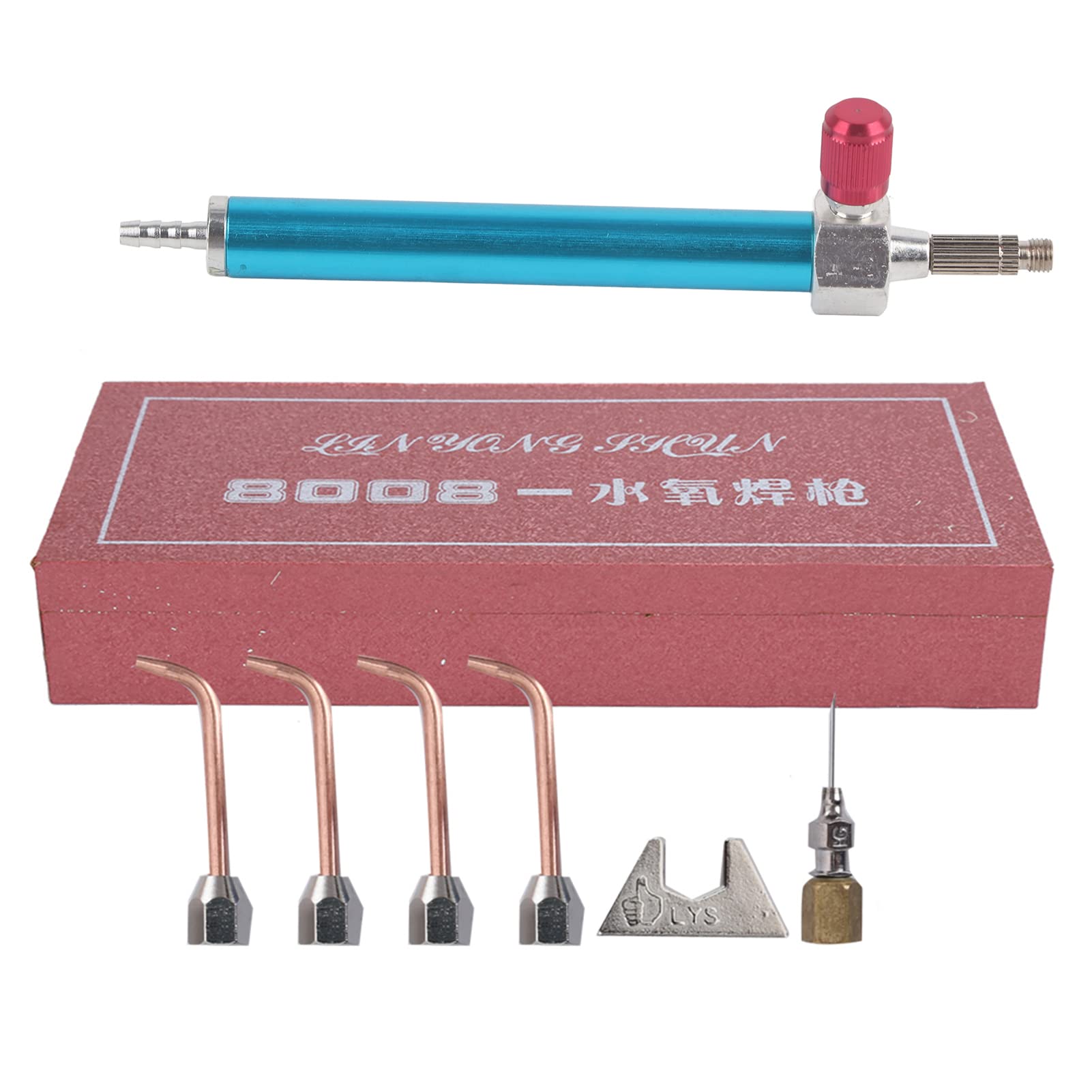 Reguladores de kit de micro antorcha EVTSCAN, mini antorcha de oxígeno de agua para soldar joyería para el procesamiento de fabricación de joyas