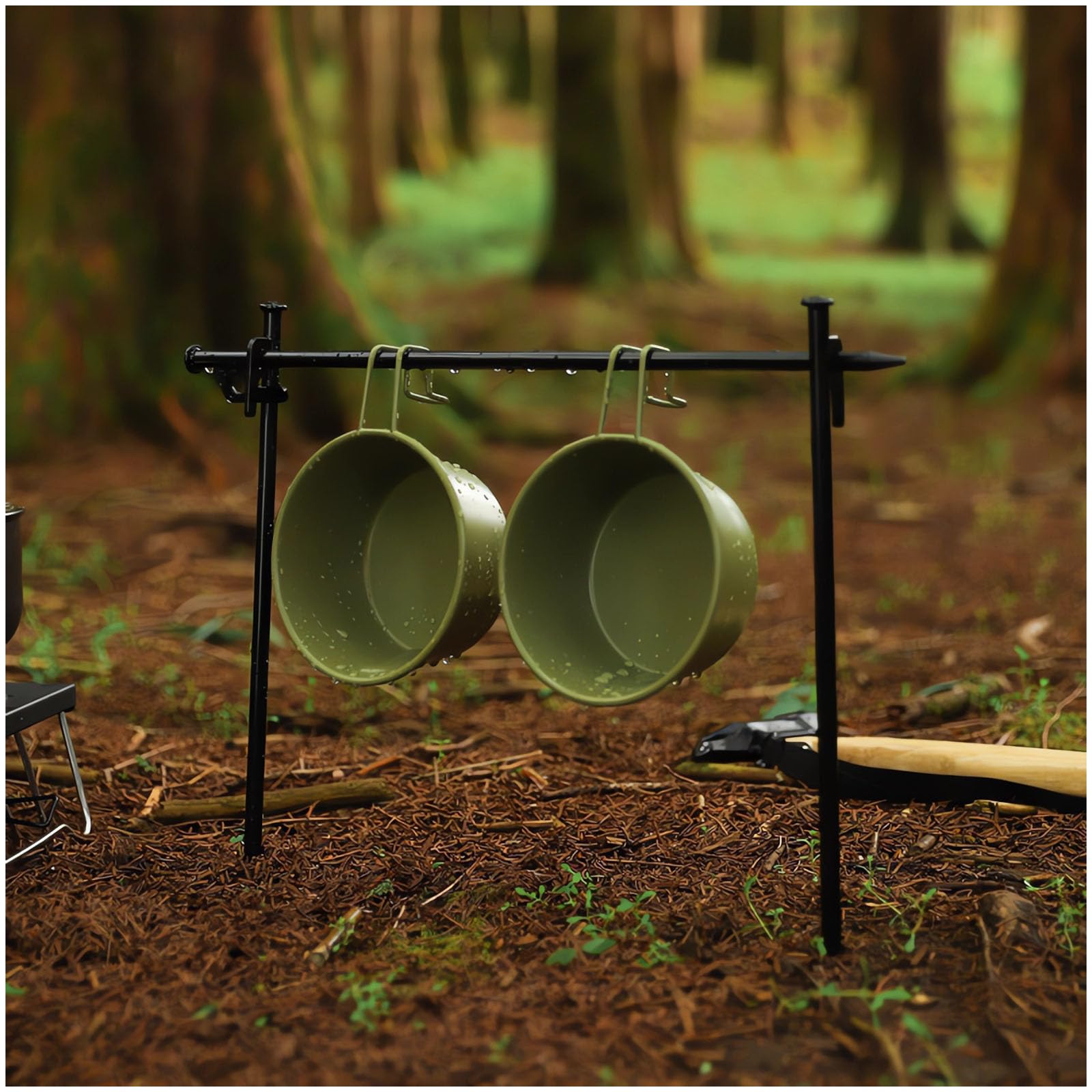 8 Piquetas para Tienda de Acero, Tarea Pesada Estacas para Tienda 20cm, Piquetas Camping Suelo Duro, Piquetas Largas y Estables para Camping, con Gancho y Aagujero para Acampar y al Aire Libre Ideal