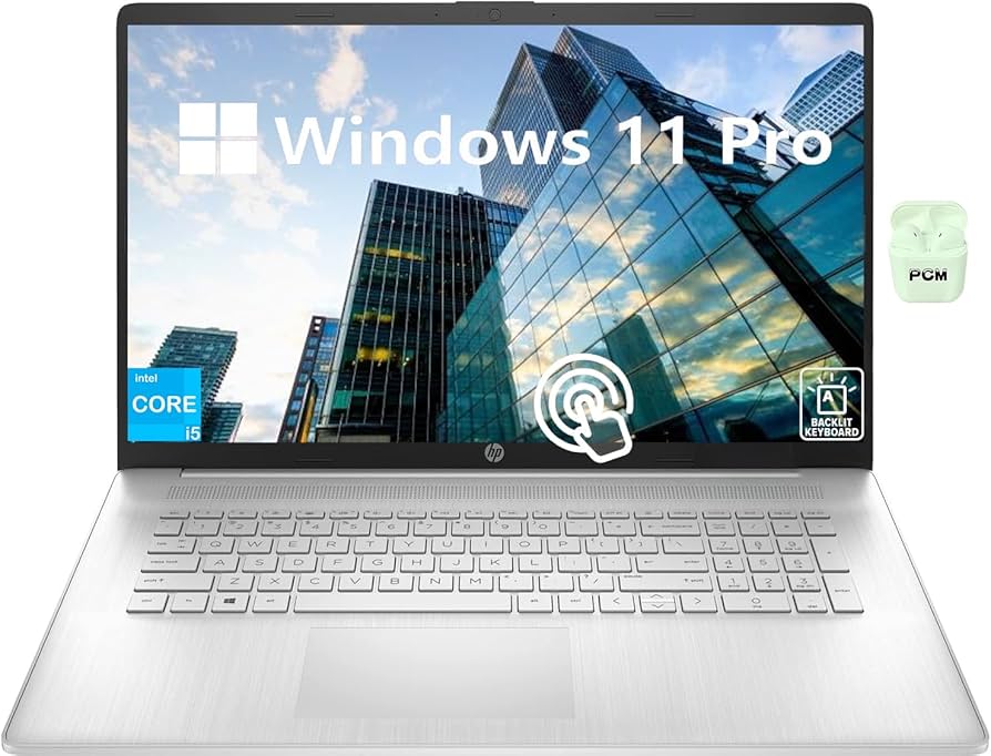 Amazon.com: HP 17.3 Inch HD Touchscreen Business Laptop, 12th